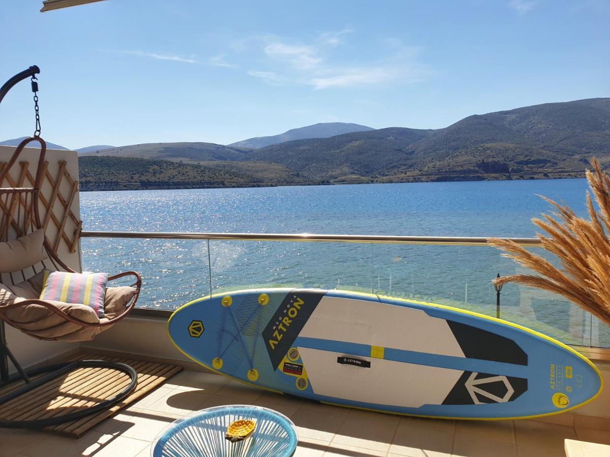 Beach House In Itea-Delphi Kültér fotó