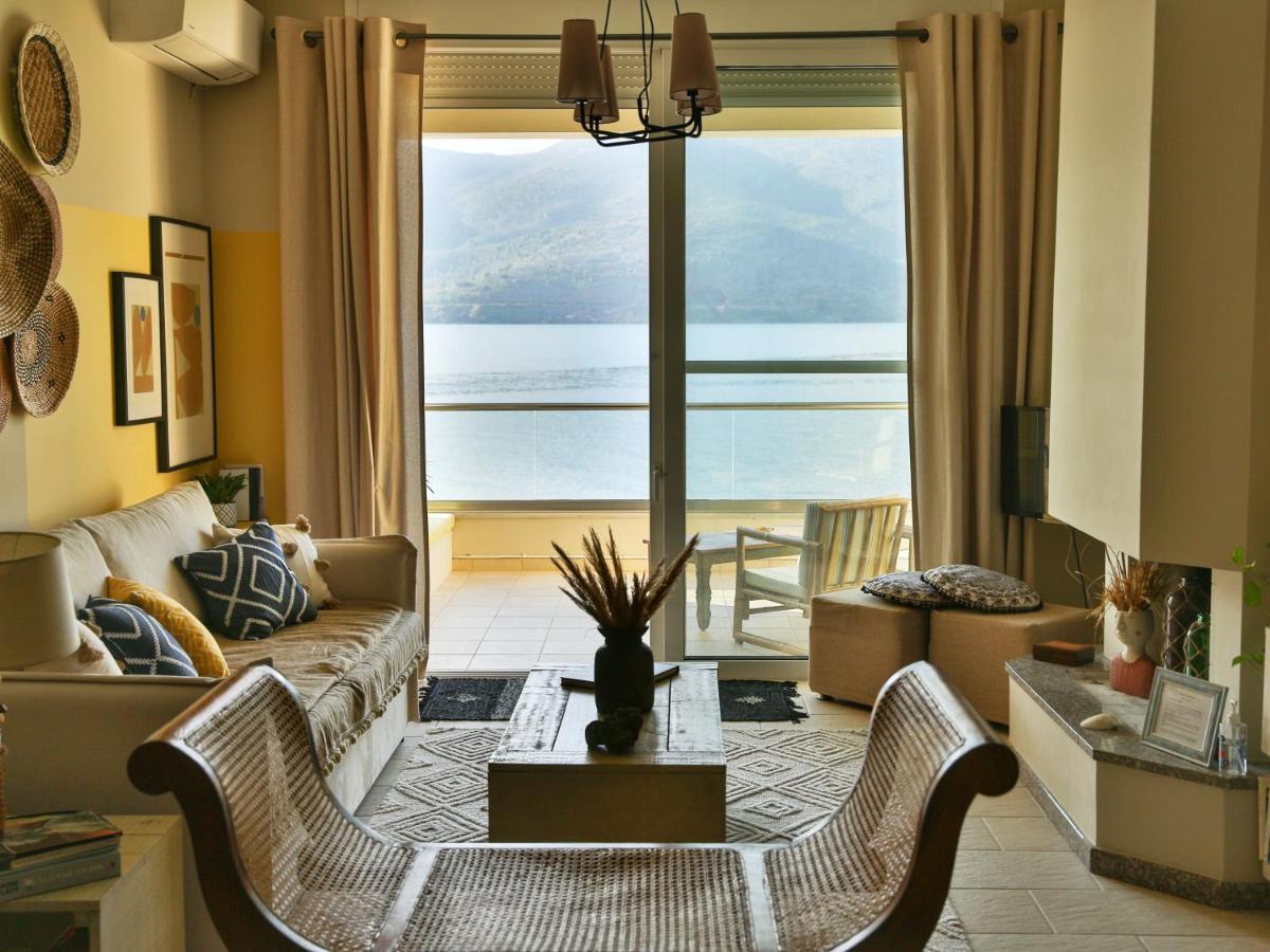 Beach House In Itea-Delphi Kültér fotó